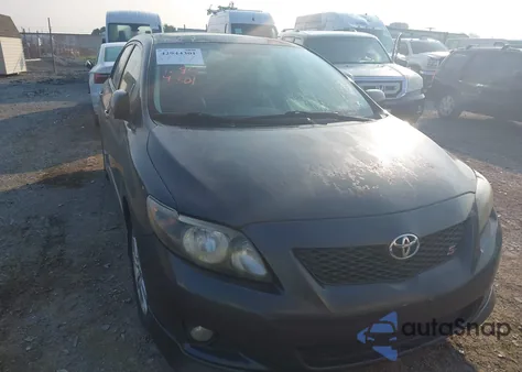 2009 Toyota Corolla S z USA, uszkodzony, nr VIN 2T1BU40E99C080790